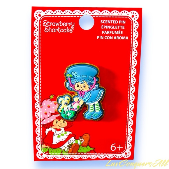 Loungefly Strawberry Shortcake Blueberry Muffin Scented Enamel Pin - Picture 1 of 3